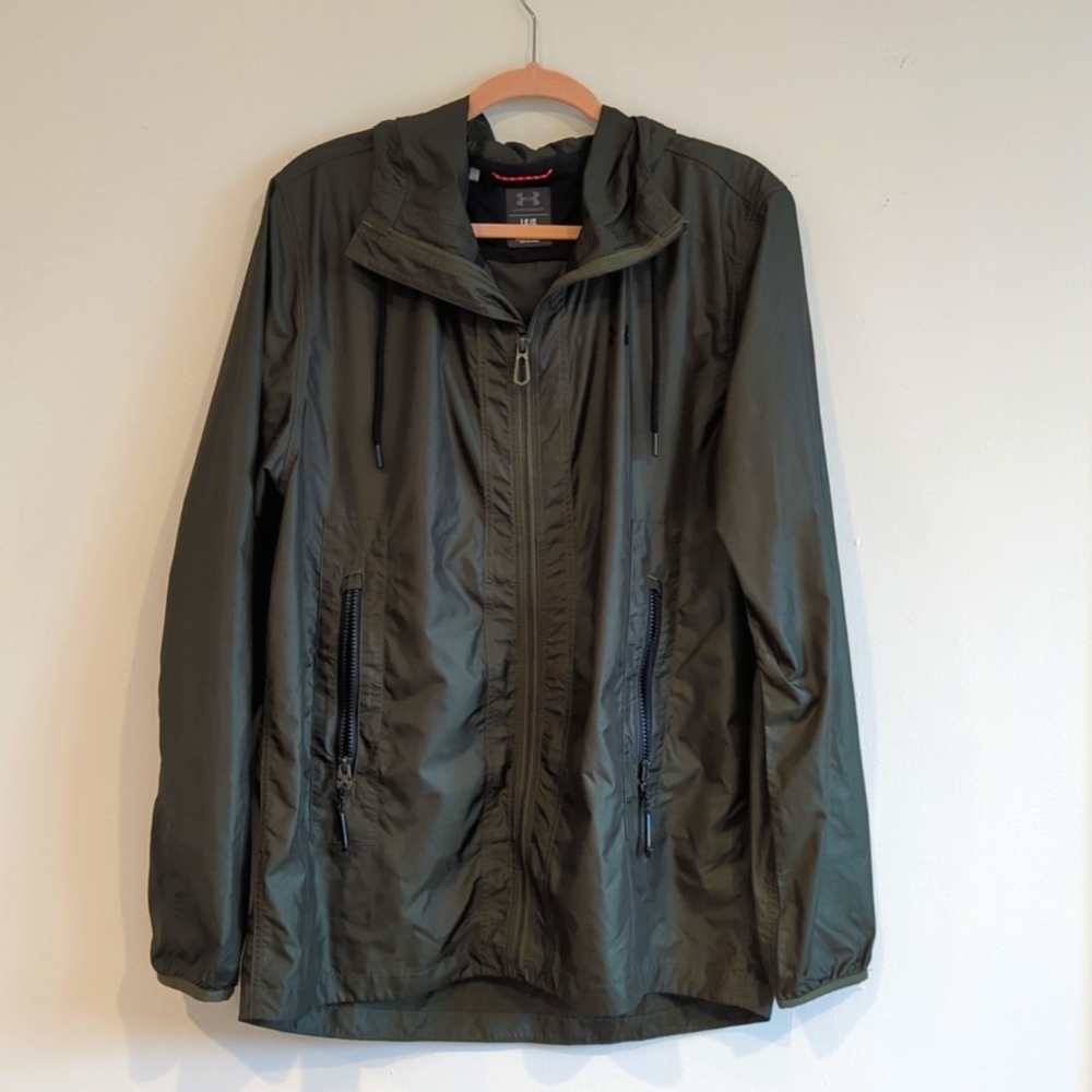 Under Armour wind breaker hooded jacket